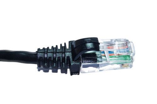 Imagem 4 de 6 de Cabo Rj-45 Cat5e 50 Centímetros Preto