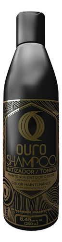 Ouro Shampoo Matizador Negro 250 Ml.
