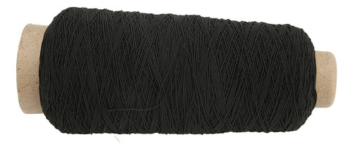 Cordón Elástico De Cuerda Negra, Práctico Hilo Elástico Para