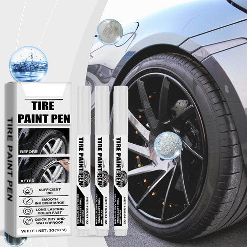 Rotuladores A Base De Aceite Para Neumáticos De Coche, 5 Ml,