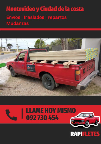 Fletes Económicos En El Día !!!ciudad De La Costa