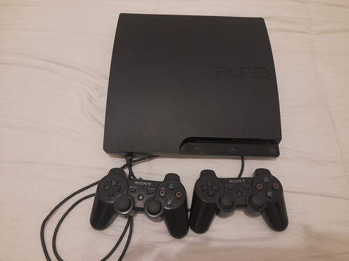 Play Station3 Ps3 Importada De Ee.uu Impecable 2 Joystick Negro (Usado)