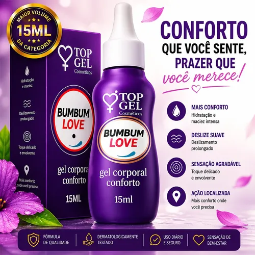 Gel Lubrificante Anal Bumbum Love Doido S/ Dor Kuloko Topgel