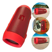Comprar Alto-falante Charge Mini Potente Pequena 15cm Alta Som Wireless Bluetooth Rádio Portátil Portátil Com Bluetooth Waterproof Vermelho 110v\u002F220v