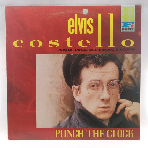 Elvis Costello Y The Attractions Punch Clock Vinilo Japones