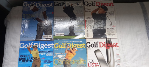 Golf Digest Lote 6 Revistas