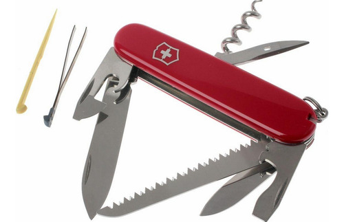 Victorinox Navaja Camper, Roja, 13 Usos Color Rojo