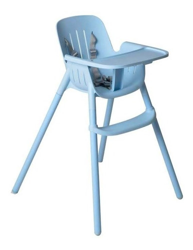 Silla Trona De Comer Sky  High- Blue Kikkaboo- Mvd Kids