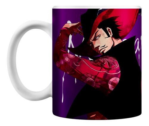 Taza De Plástico Mihawk One Piece