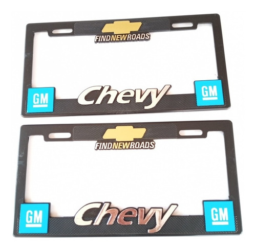 Porta Placas Para Autos Chevrolet  Chevy