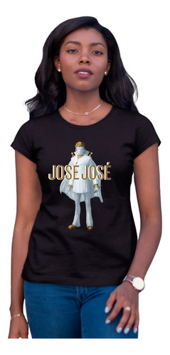 Playera De Jose Jose De Album Un Tributo Disco De Oro 