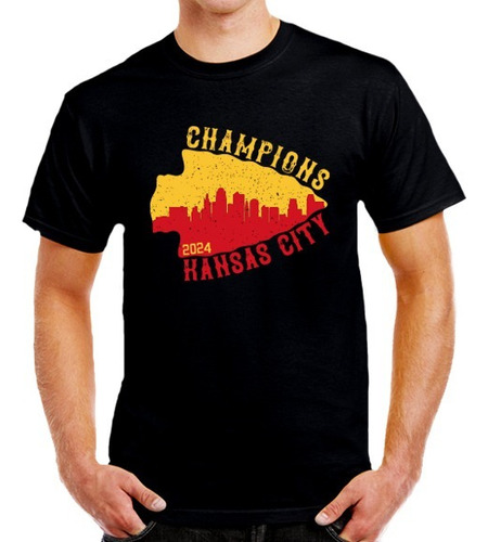 Playera Conmemorativa Fan Made Chiefs Campeón 2024 