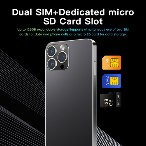 Smartphone I14 Pro Max De 2+16 Gb Para Ios Xiaomi Huawei