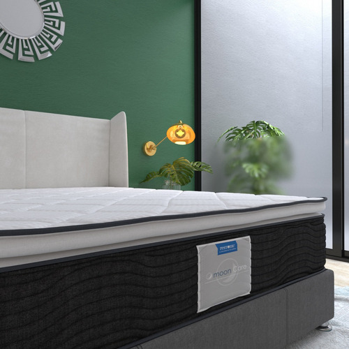 Colchón Matrimonial Restonic Foam Confort One +2 Almohadas