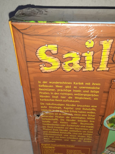 Sail Away Juego De Mesa Mattel Games (Usado)