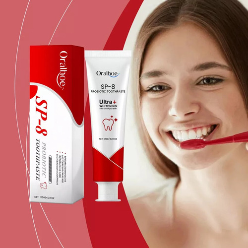Pasta De Dientes Blanqueadora Probiótica Sp-8,120g * 2piezas