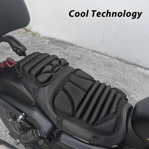 Almohada De Asiento Ge Para Motocicleta, 2 Unidades, Para Al
