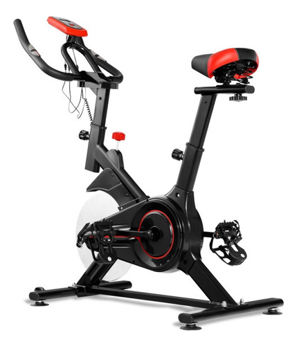 Bicicleta Estática Sensor Frecuencia Cardíaca Y Pantalla Lcd