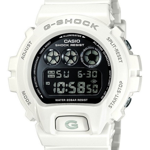 Relógio Casio G-shock Masculino Branco - Dw-6900nb-7dr