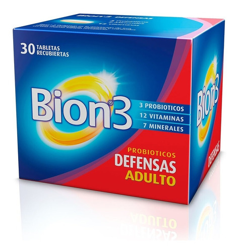 Bion 3 Frasco X 30 Tab - Unidad - Unidad a $1740