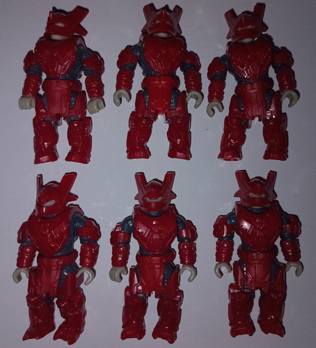 Halo Mega Construx Bloks Brute Desterrado Banished Lote 6pz (Usado)