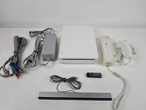 Nintendo Wii Console Branco Completo Sem Juros