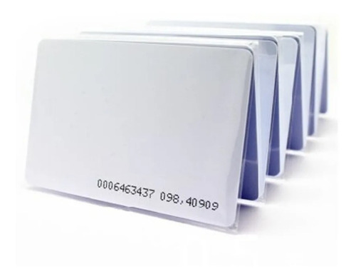 100 Tarjetas Pvc Proximidad Chip Rfid 125khz Folio Accespro