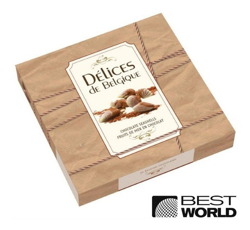 Chocolate Seashells Délices De Belgique 195g.