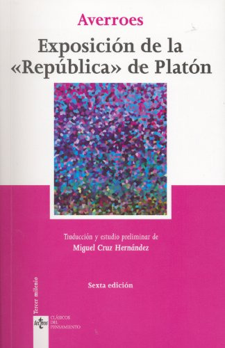 Exposición De La Republica De Platón, Averroes, Tecnos