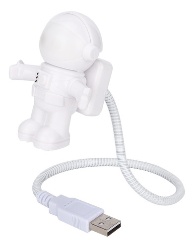 Pc Usb Com Economia De Energia Spaceman Shape Mini Led Night