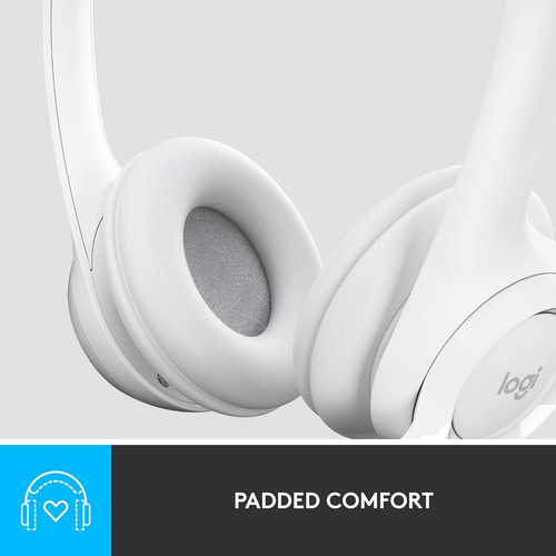Logitech H390 Wired Headset For Pc/laptop, Auriculares Es...