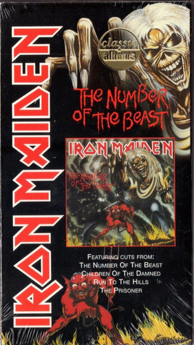 Dvd Iron Maiden Número de álbumes clásicos de The Beast Lacrado