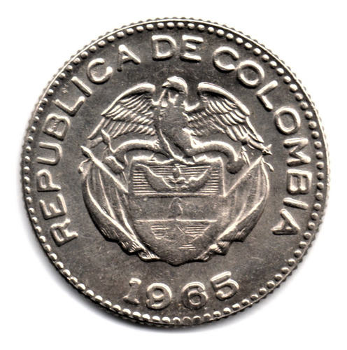 10 Centavos 1965 Cacique Calarcá Nueva