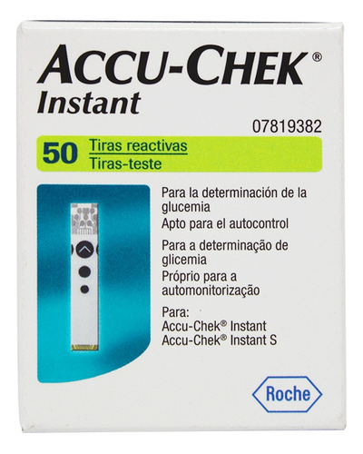 Tiras De Glucometria Accu Chek Instant 