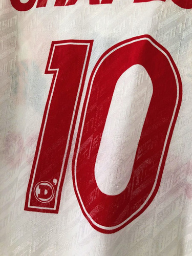 Camisa Portuguesa Autografada Elenco Brasileirão 1996