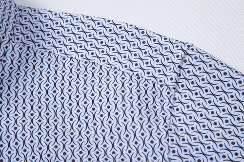 Camisa De Vestir Hombre Slim Fit Manga Larga Cuadros Algodón