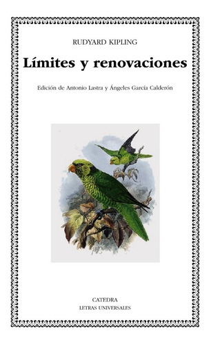 Límites Y Renovaciones, De Rudyard Kipling., Vol. 0. Editorial Cátedra, Tapa Blanda En Español, 2015