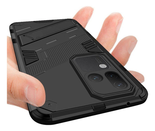 For Vivo V30 5g Rugged Hard Lens Protector Armor Back Case