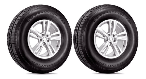 2 Llantas 265/75 R16 Bfgoodrich Commercial T/a All Season 2