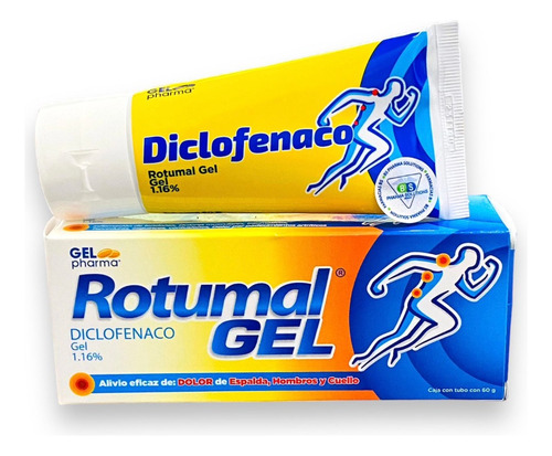 Rotumal Gel Diclofenaco C/60g Gelpharma