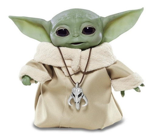 Boneco Eletronico Baby Yoda The Child Star Wars Hasbro F1119