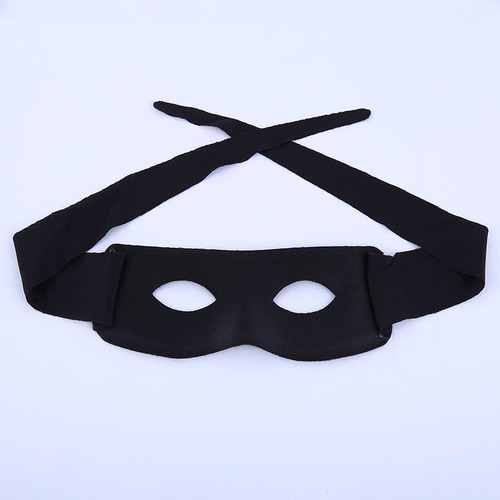 Pvc Buzoro Black - Nueva Máscara De Zorro Simple Elegance Pa