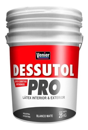 Dessutol Pro Látex Interior / Exterior X 25 Kg