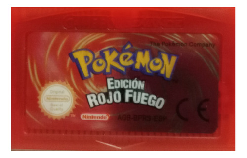 Pokemon Rojo Fuego En Español Game Boy Advance, Nds. Repro 