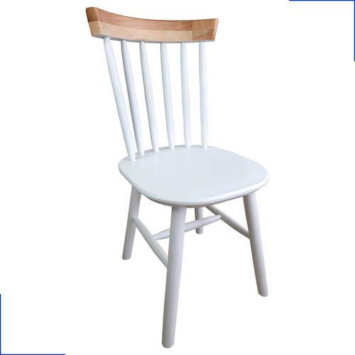 Kit 4 Cadeiras Para Sala De Jantar Madeira Maciça Resistente Estrutura Da Cadeira Branco Assento Branco Desenho Do Tecido Natural