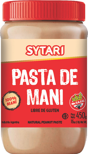 Pasta De Mani Sytari X 450 Gr.