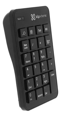 Teclado Numérico Inalámbrico Led Klip Xtreme Zypher Knp-110