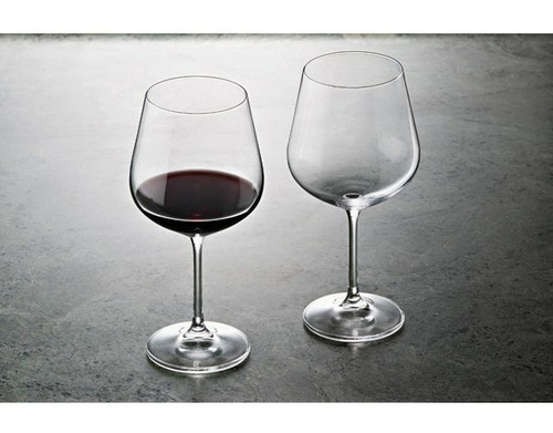 Imagen 2 de 3 de Copas Strix 600 Ml De Cristal De Bohemia 21 Cm Alto
