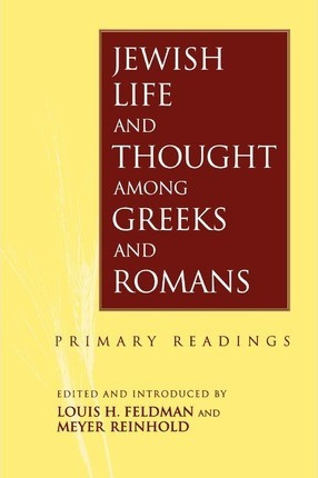 Libro Jewish Life And Thought Among Greeks And Romans - L...