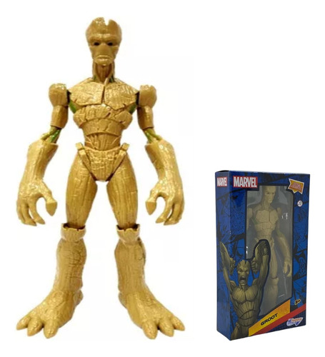 Boneco Groot Figura De Ação Marvel Personagem Avenger Grande